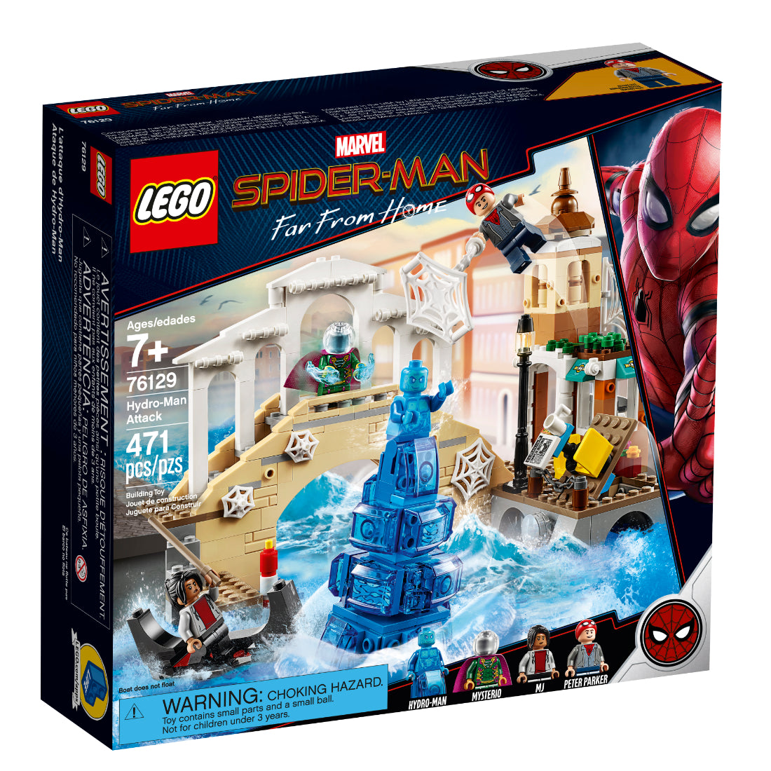 LEGO® Marvel Spider-Man Ataque de Hydro-Man (76129)