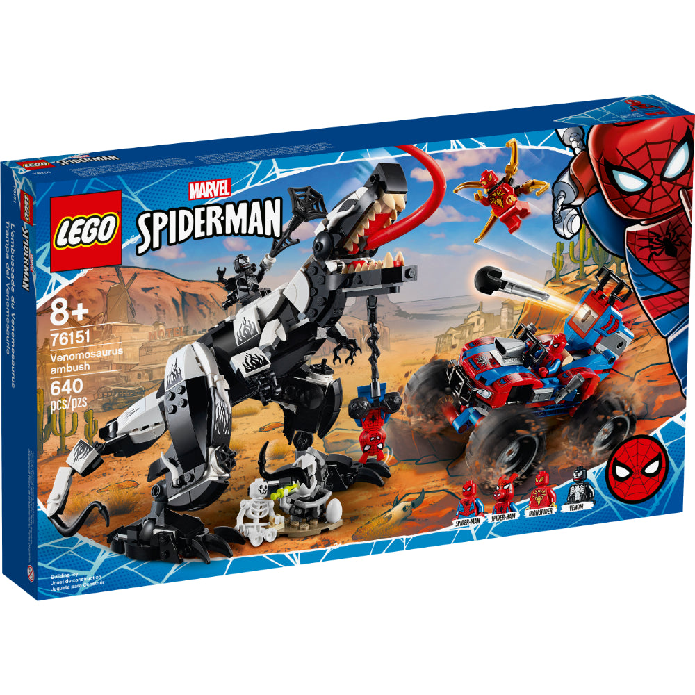 LEGO® Marvel Spider-Man Trampa del Venomosaurio (76151)