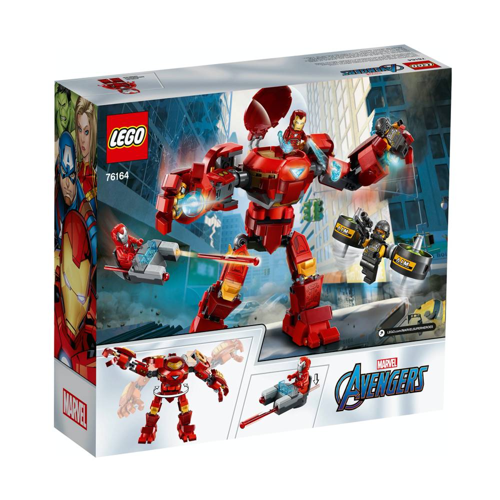 LEGO® Marvel Hulkbuster de Iron Man vs. Agente de A.I.M (76164)