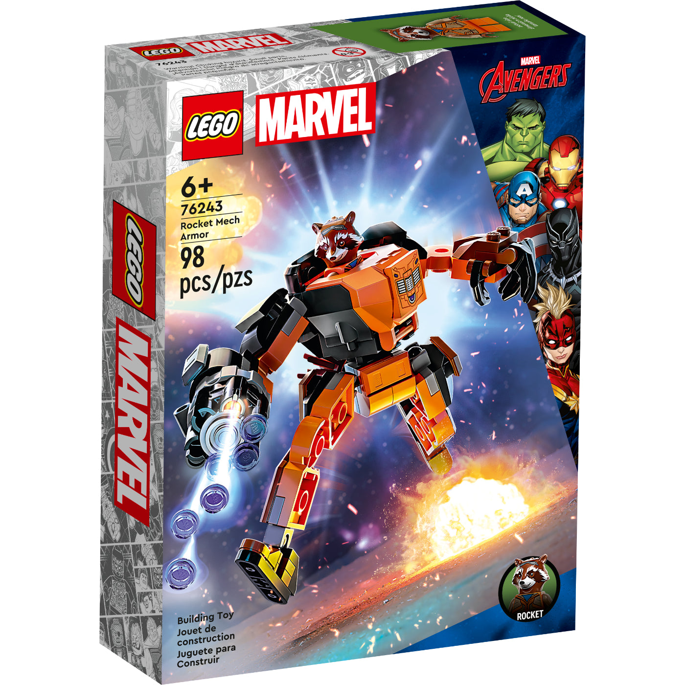 LEGO® Marvel Rocket Mech (76243)