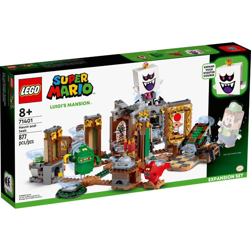 LEGO® Super Mario™ Set de Expansión: Juego embrujado de Luigi’s Mansion™ (71401)