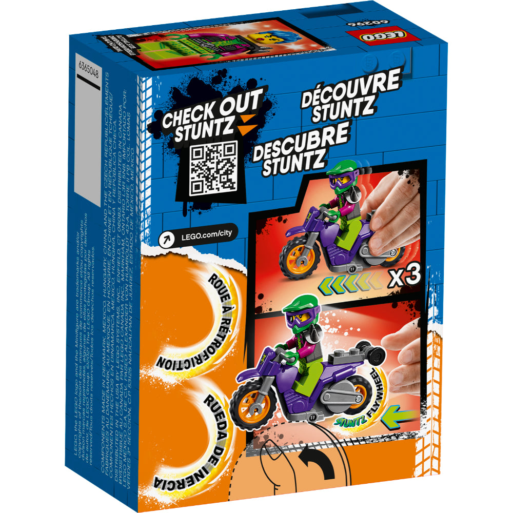 LEGO® City Moto Acrobática: Rampante (60296)